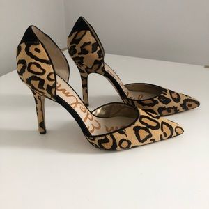 Leopard Sam Edelman heels